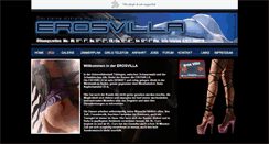 Desktop Screenshot of erosvilla.de